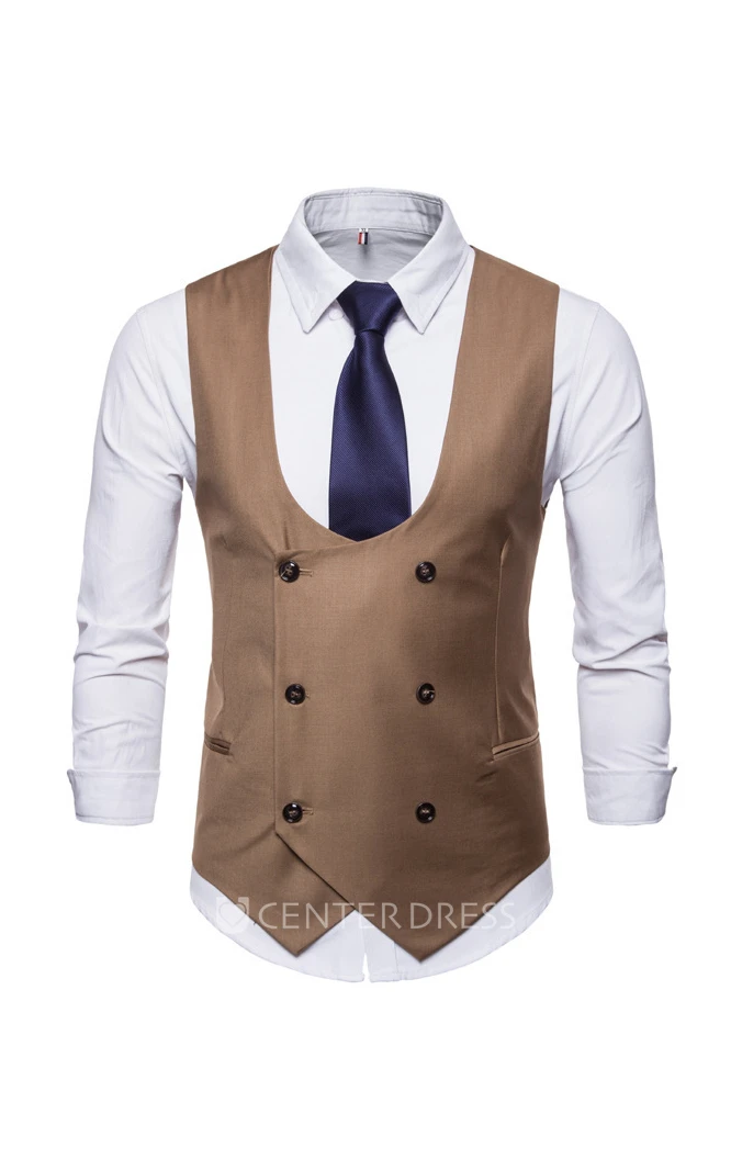 Plain Cotton Men's Vest-4 Color Options