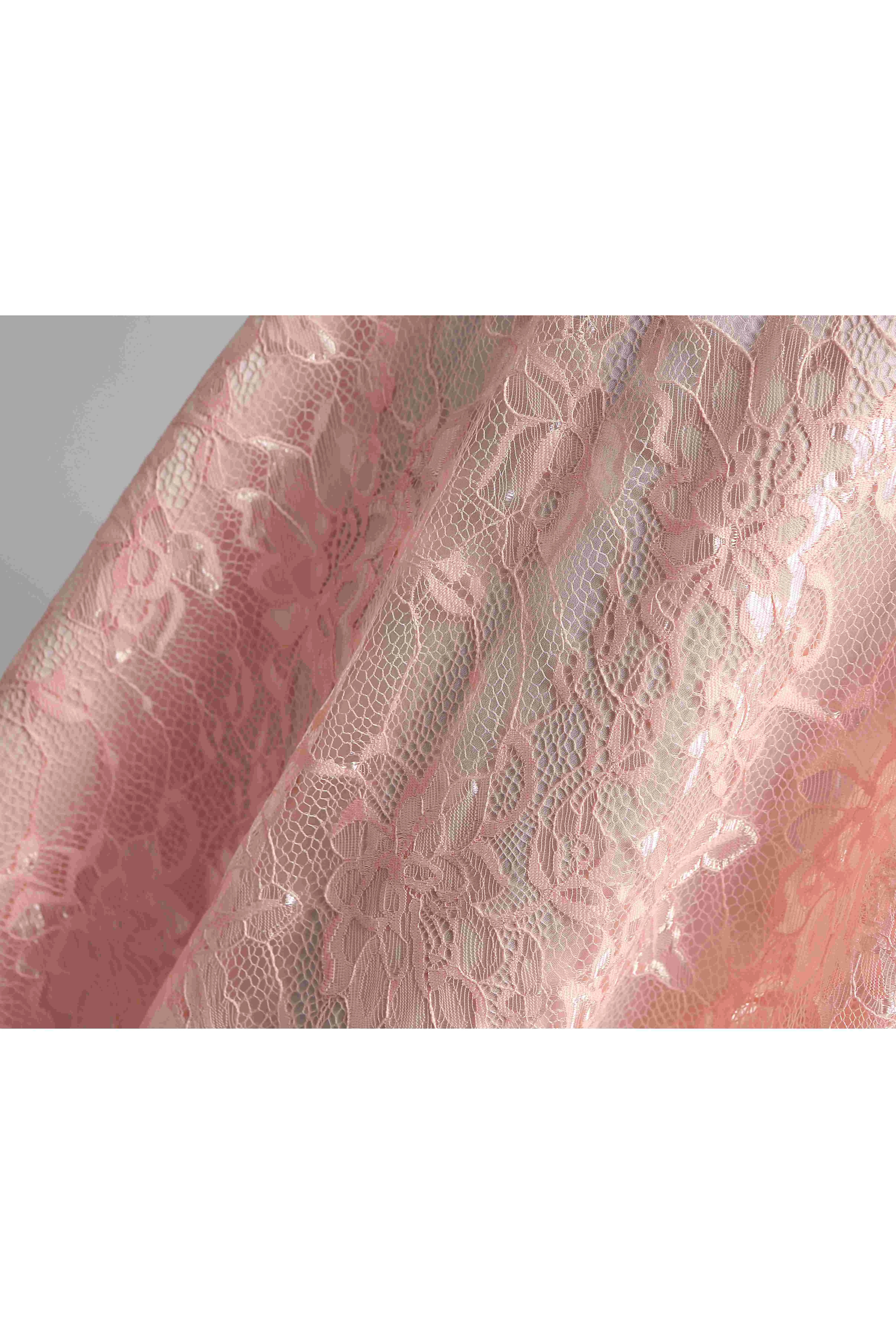 Simple Lace A-line High Neck Sleeveless Lace Dress