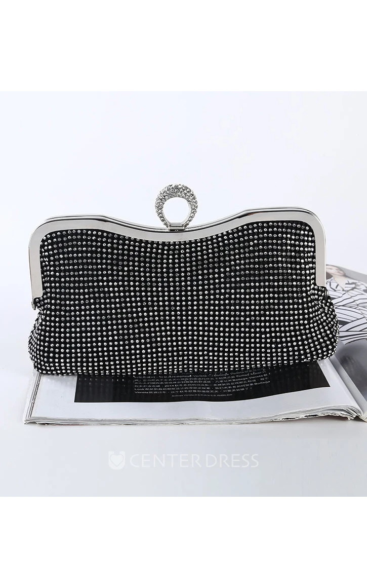 Crystal Pouch Clutch