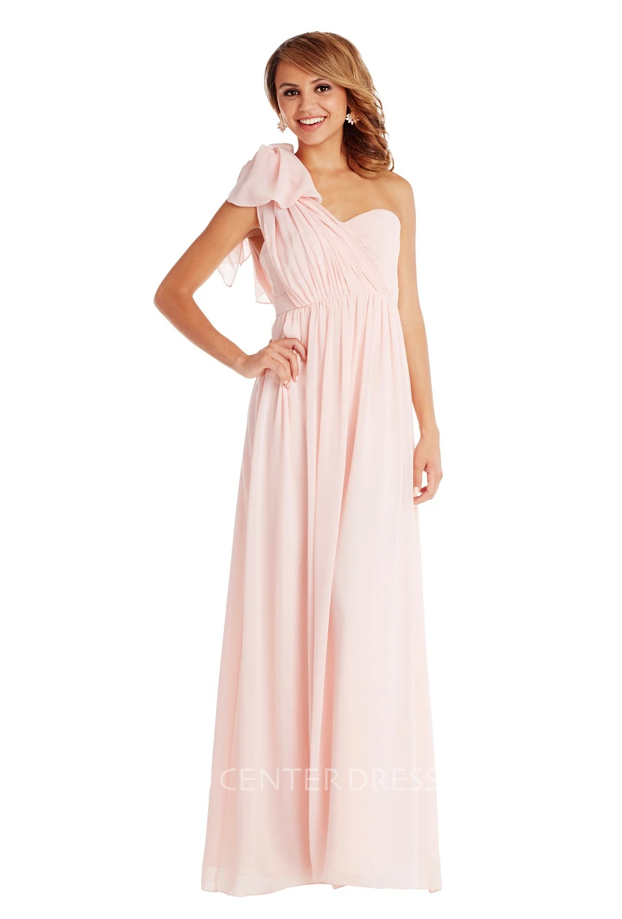 Sleeveless Sweetheart Ruched Chiffon Muti-Color Convertible Bridesmaid Dress With Pleats