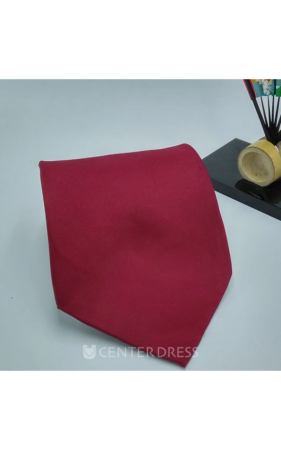 Plain Satin Extra Wide Tie-4 Color Options