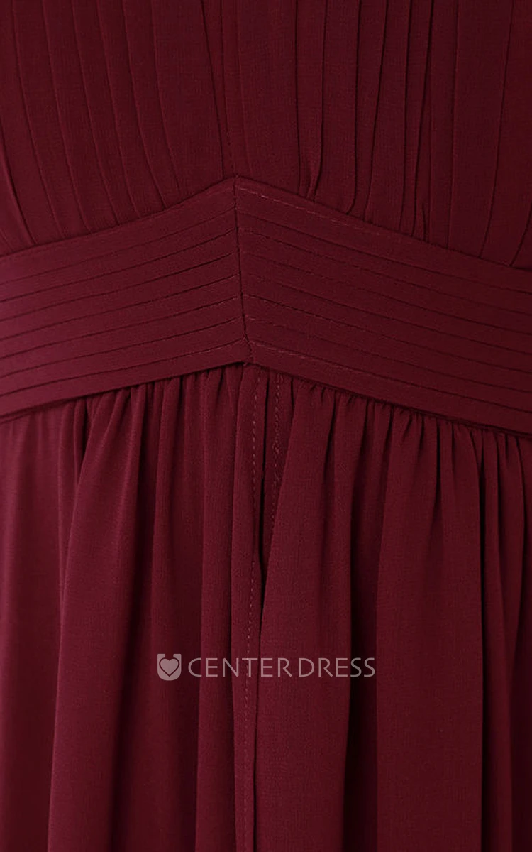 Brilliant Halter Empire Sleeveless Dress