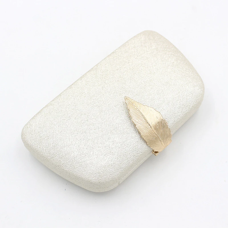 Square Shaped Chic Leather Handbag