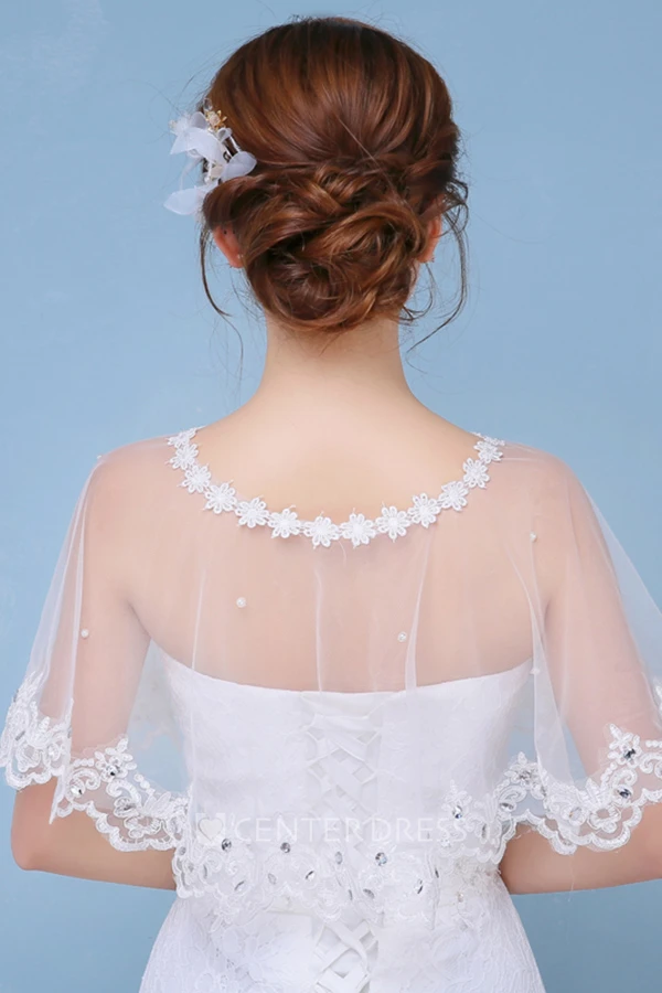 New Simple Lace Mesh Gauze Shawl