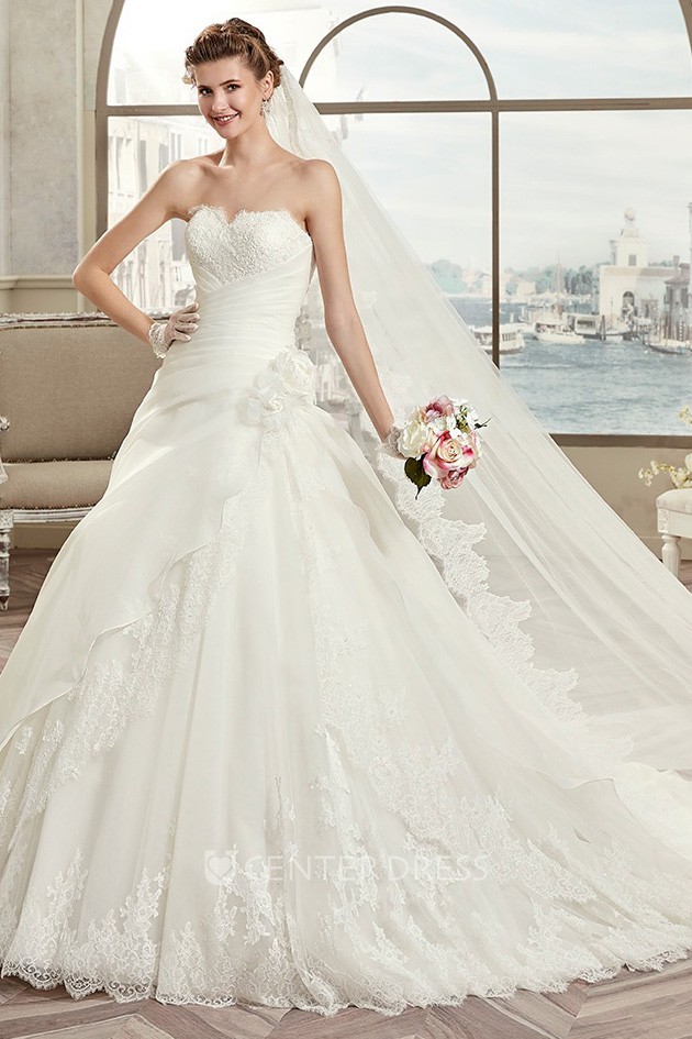 Asymmetrical Waist Wedding Dresses