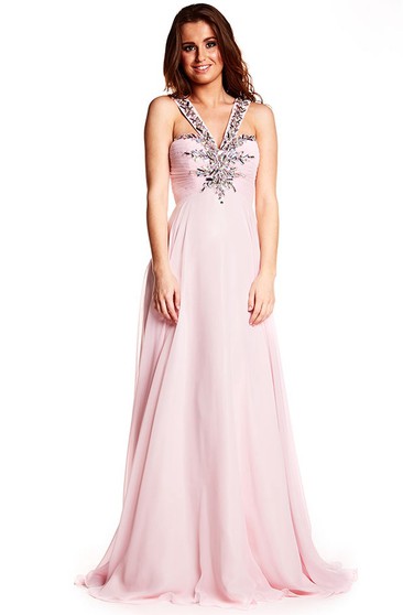 blush prom dresses 2018