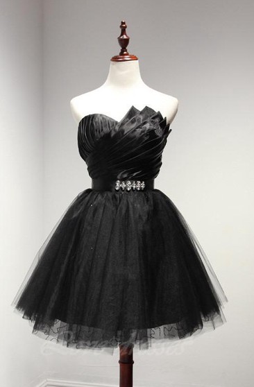 cute black hoco dresses