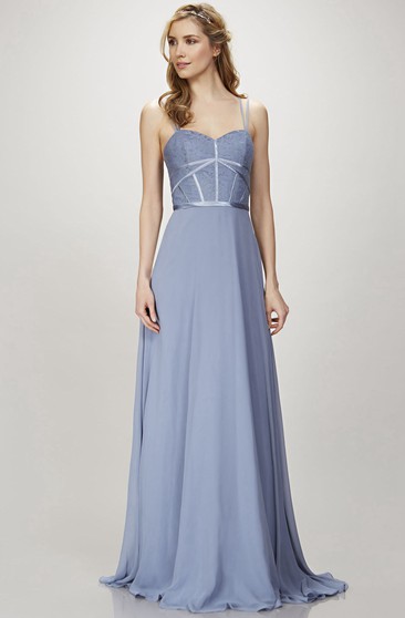 periwinkle bridesmaid dress
