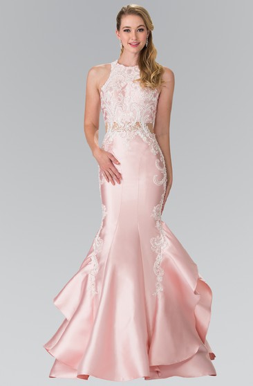 pink prom dresses 2018