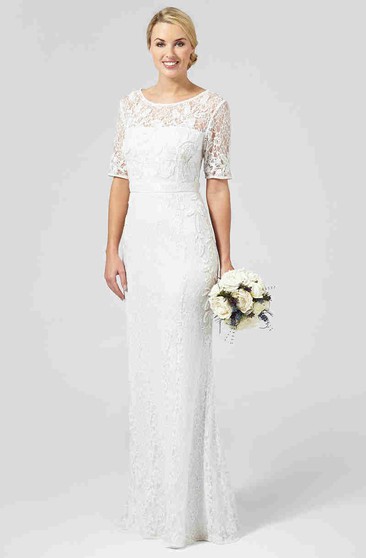 mature wedding dresses for brides over 50