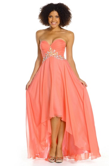 jcpenney high low prom dresses