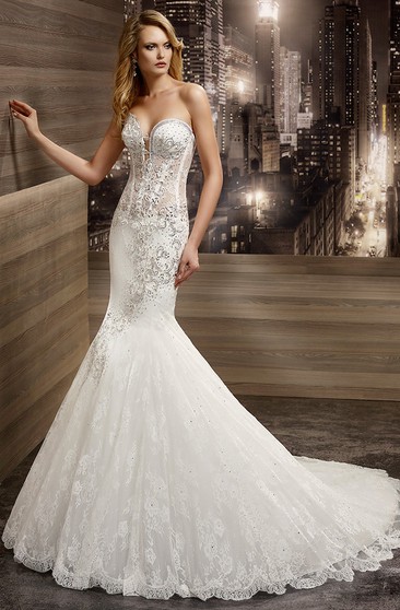 Sweetheart Mermaid Wedding Dresses Ucenter Dress