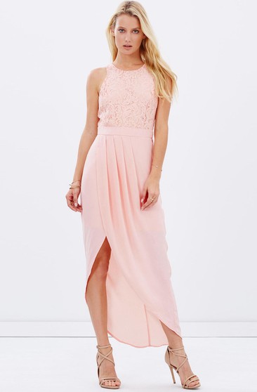 pink matron of honor dress
