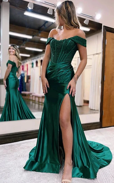 Long Prom Dresses Sparkle Ruffles Sexy Evening Dress Party Elegant Rob –  TANYA BRIDAL