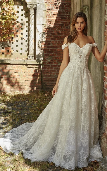 Wedding Dresses With Long Trains - UCenter Dress