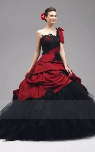 Red and Black Wedding Dresses Plus Size ...