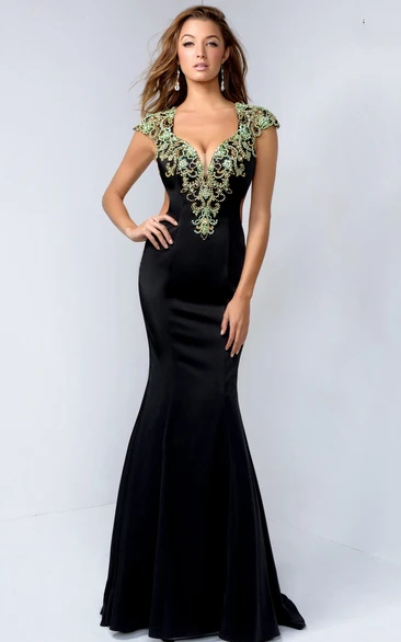 Black And Gold Color Prom Gowns & Dresses - Ucenter Dress