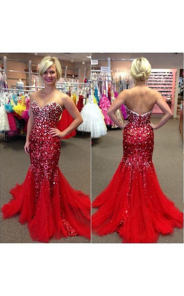 Ugly Red Formal Dress