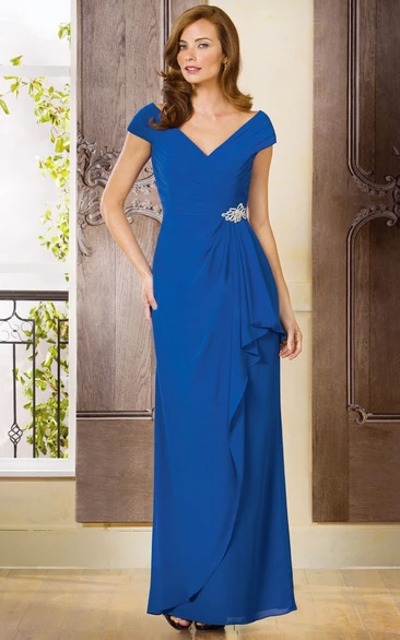 Sapphire mother of the bride clearance dresses