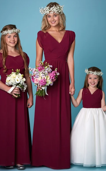 Ruby Red Bridesmaid Dresses