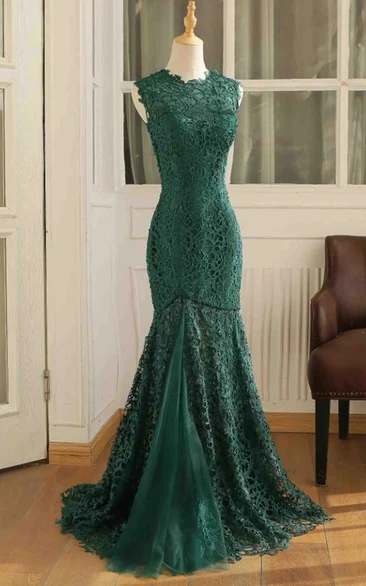 Unique Emerald Green Gowns