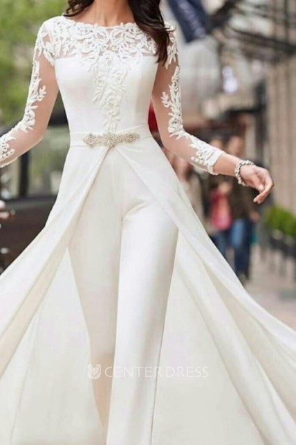 Jumpsuits with sleeves for weddings on sale