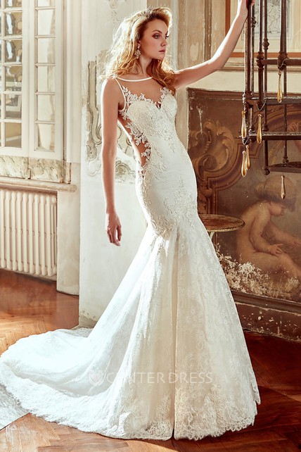 セール】LACE BACK OPEN MERMAID DRESS（ワンピース）｜Ameri