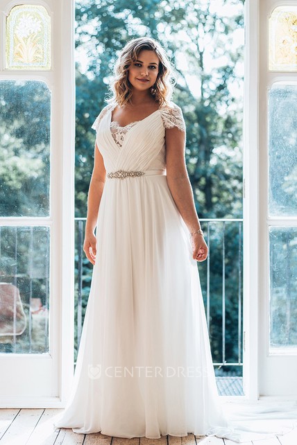 BAU by Bride And You☆ELDORA Chiffon H Line lace longskir.t BAU by Bride And You☆ELDORA Chiffon H Line lace longskir.t