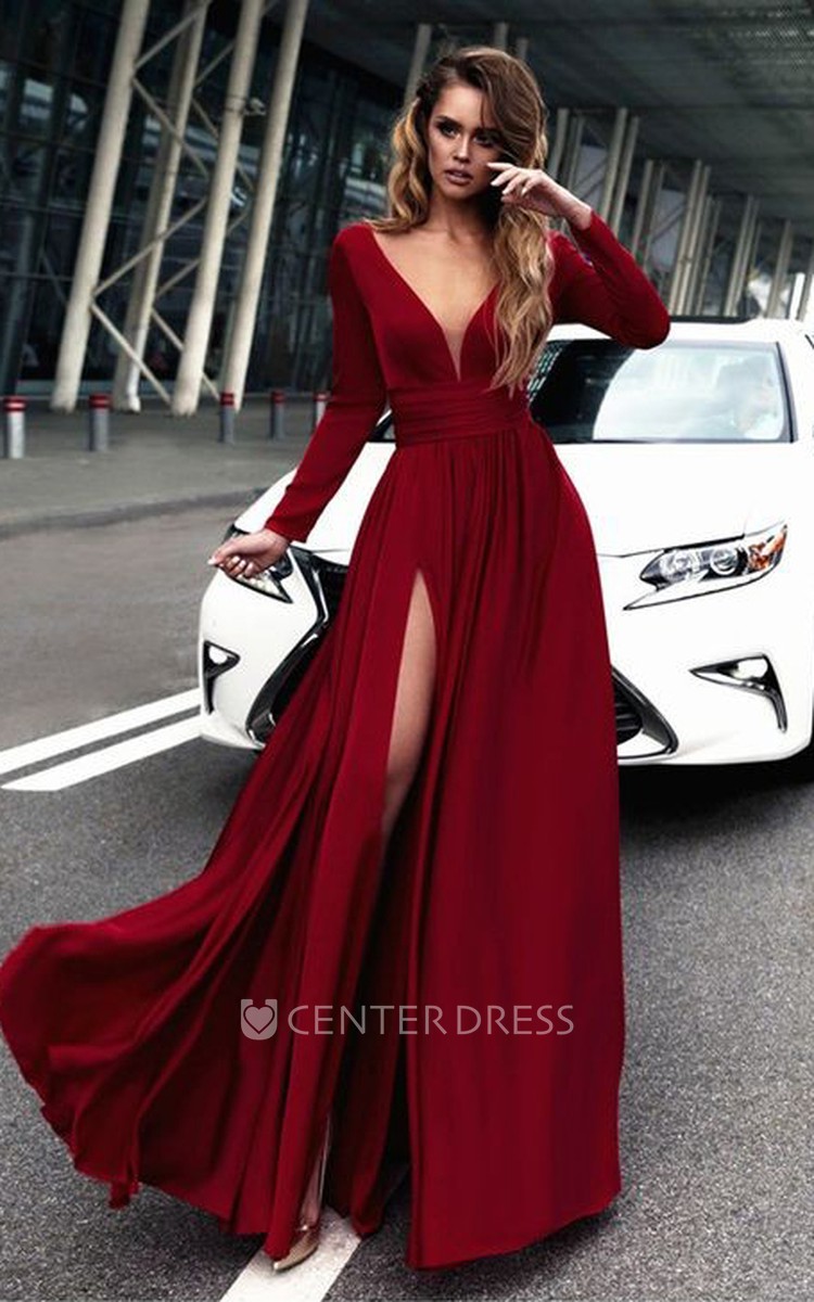 Long sleeve sale spandex dress