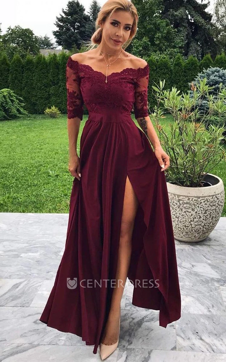 Retro discount prom dress