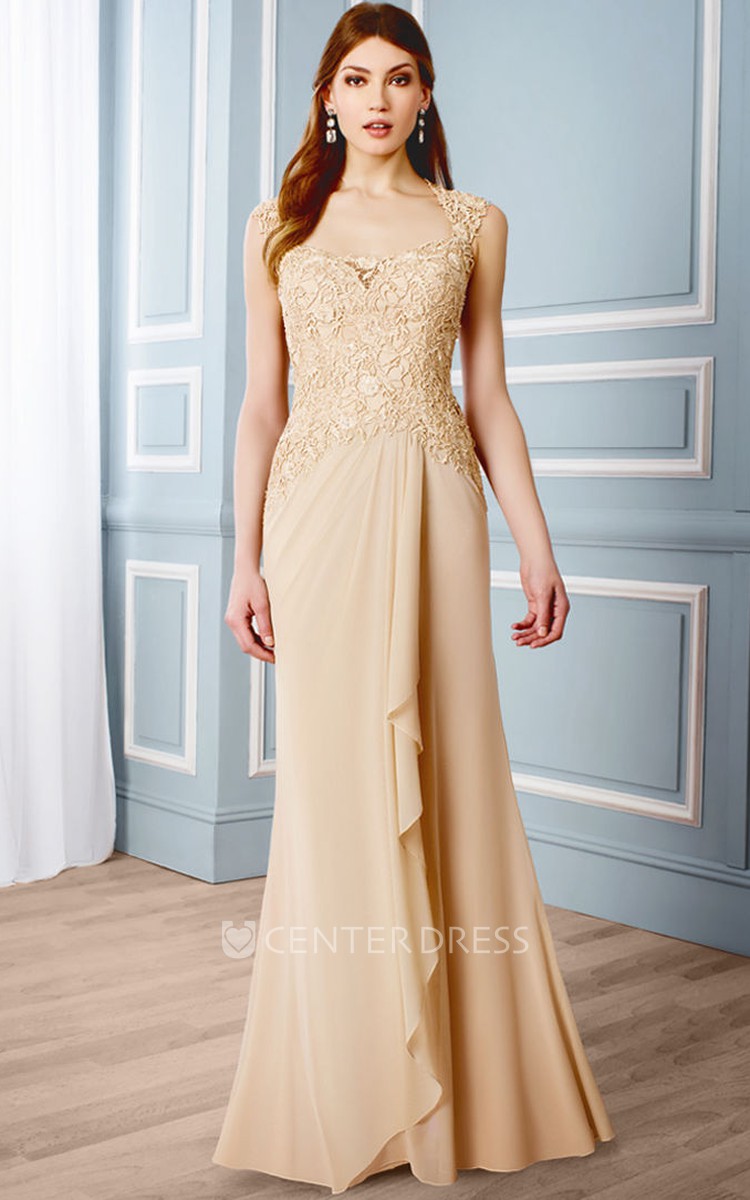 Draped Formal Dress