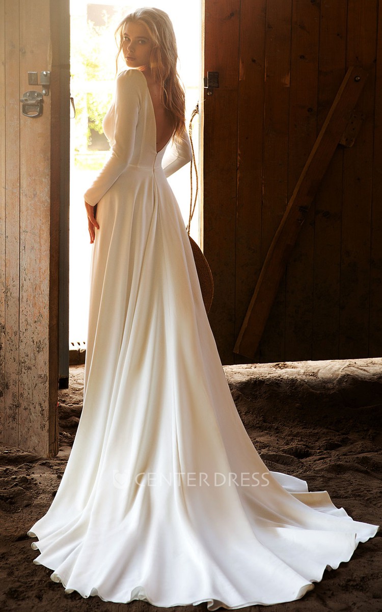 【etoll. 】Drape design I-line dress etoll. Etoll. Drape Design I-Line Dress for Weddings and Parties
