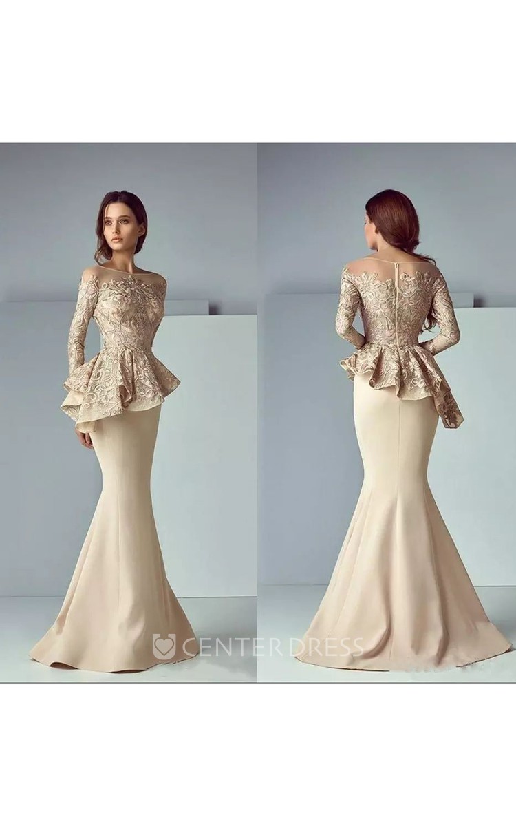 Floor Length Peplum