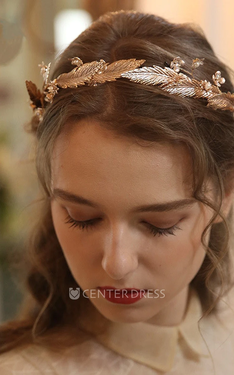 Forest Style Headpieces with Rhinestones 