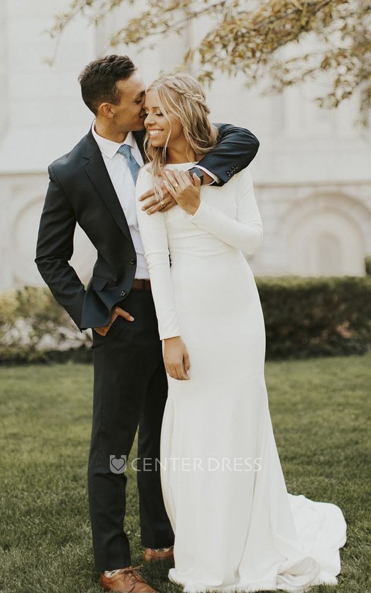 Modest Wedding with Sleeves