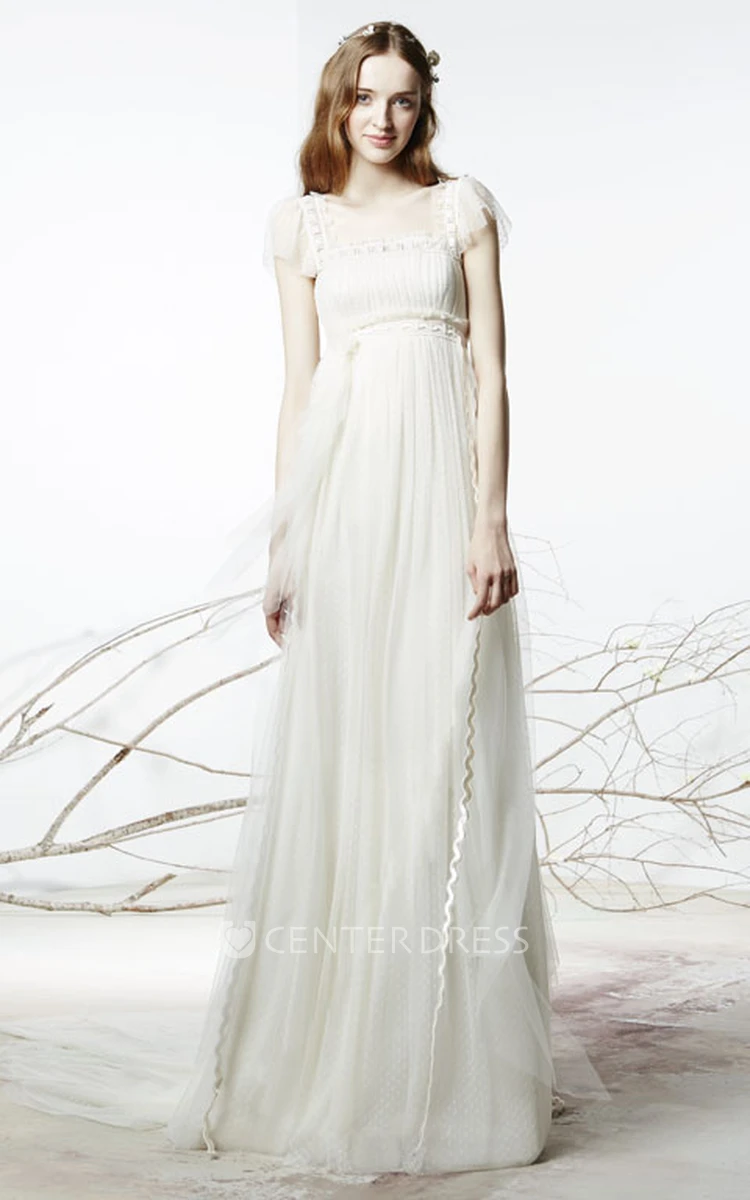 Poet Sleeve Wedding Dress