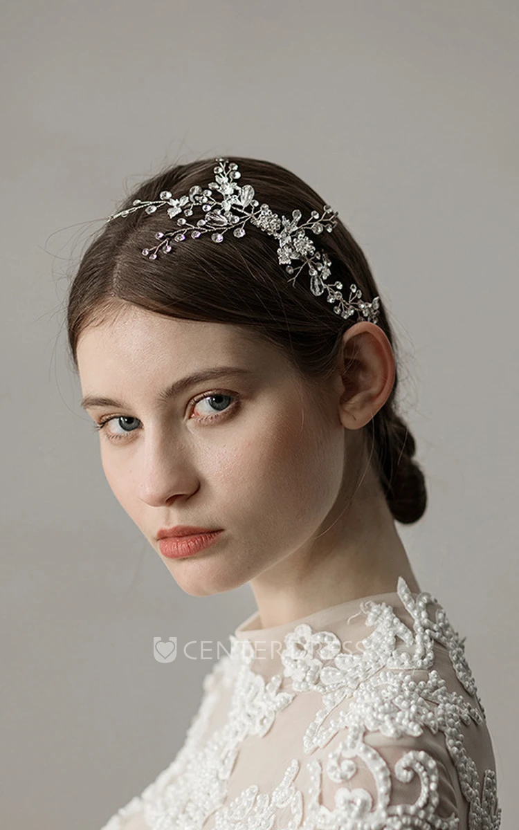 Shining Rhinestone Bridal Hair Headband