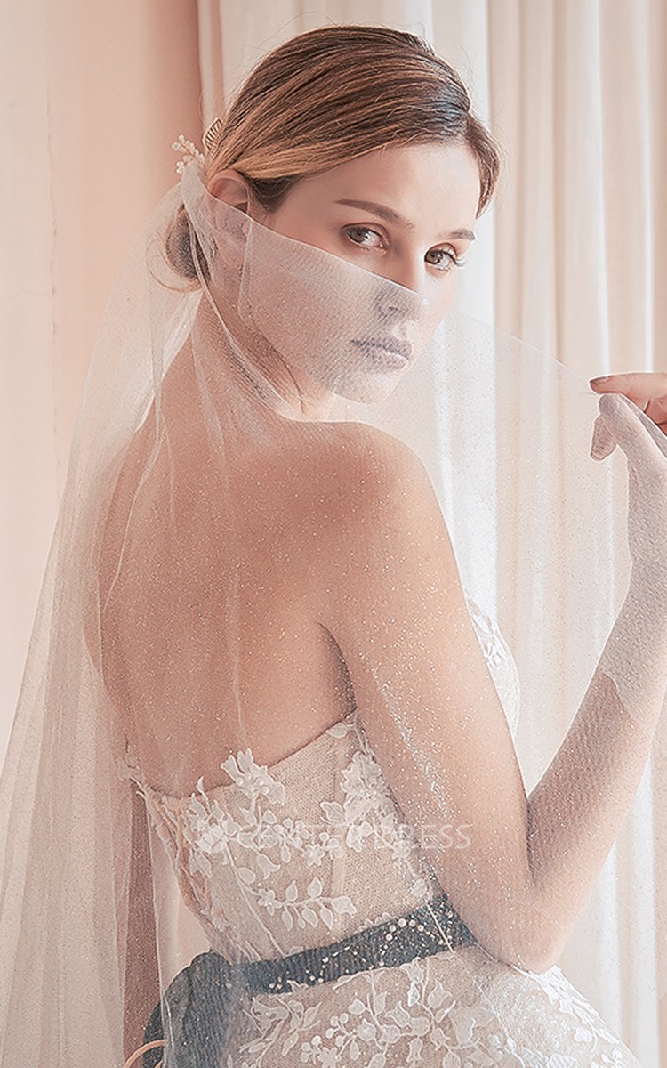 Simple wedding veil clearance styles