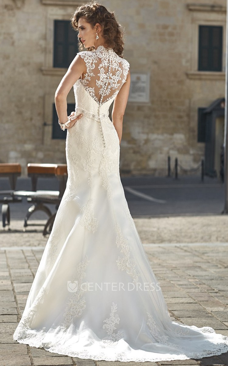 High Waisted Wedding Dresses